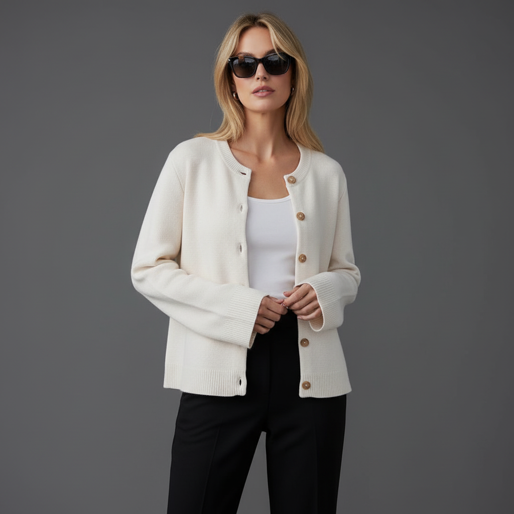 Celina Kardiganas - elegantiškas ir minkštas
