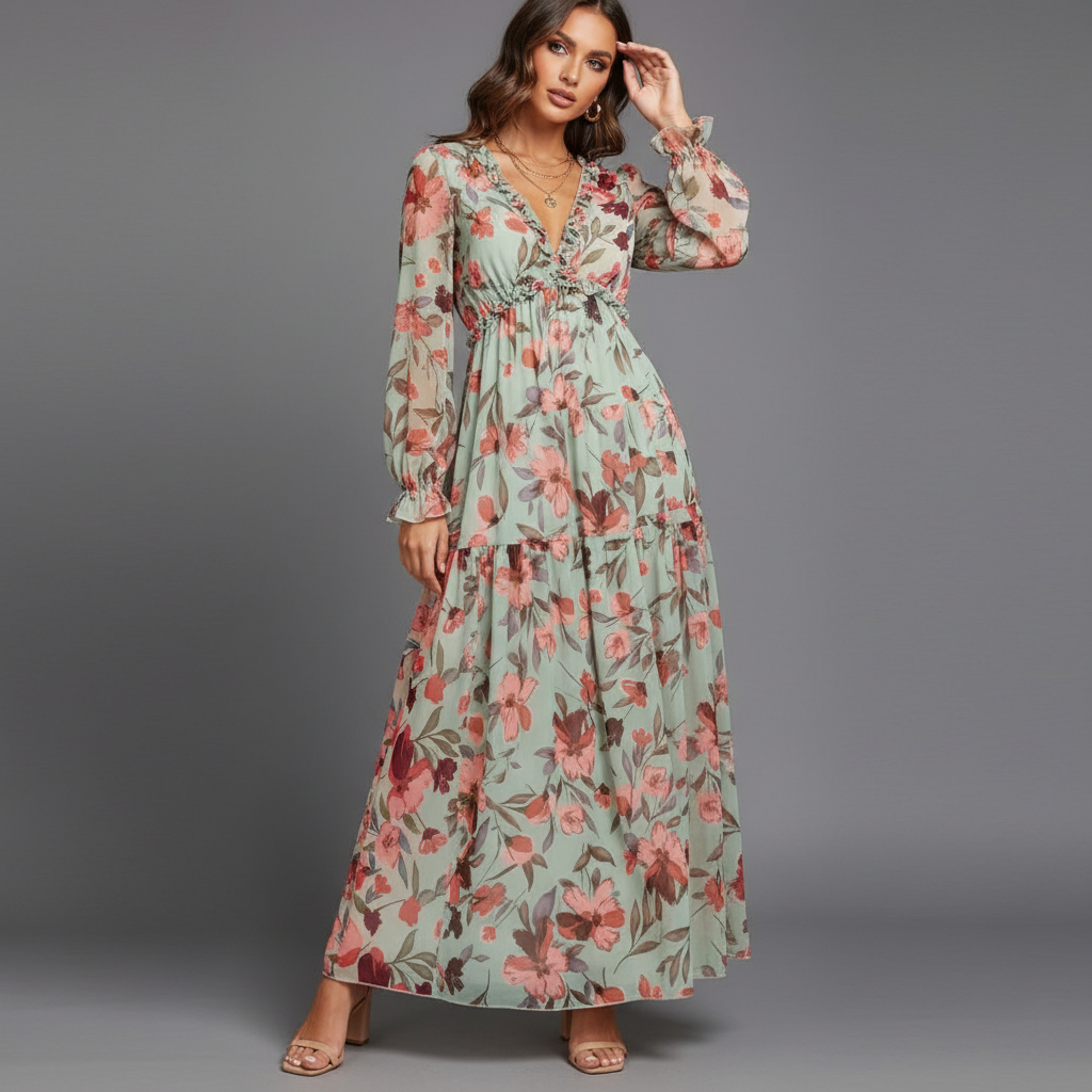 Amara suknelė – romantiška ir kvėpuojanti