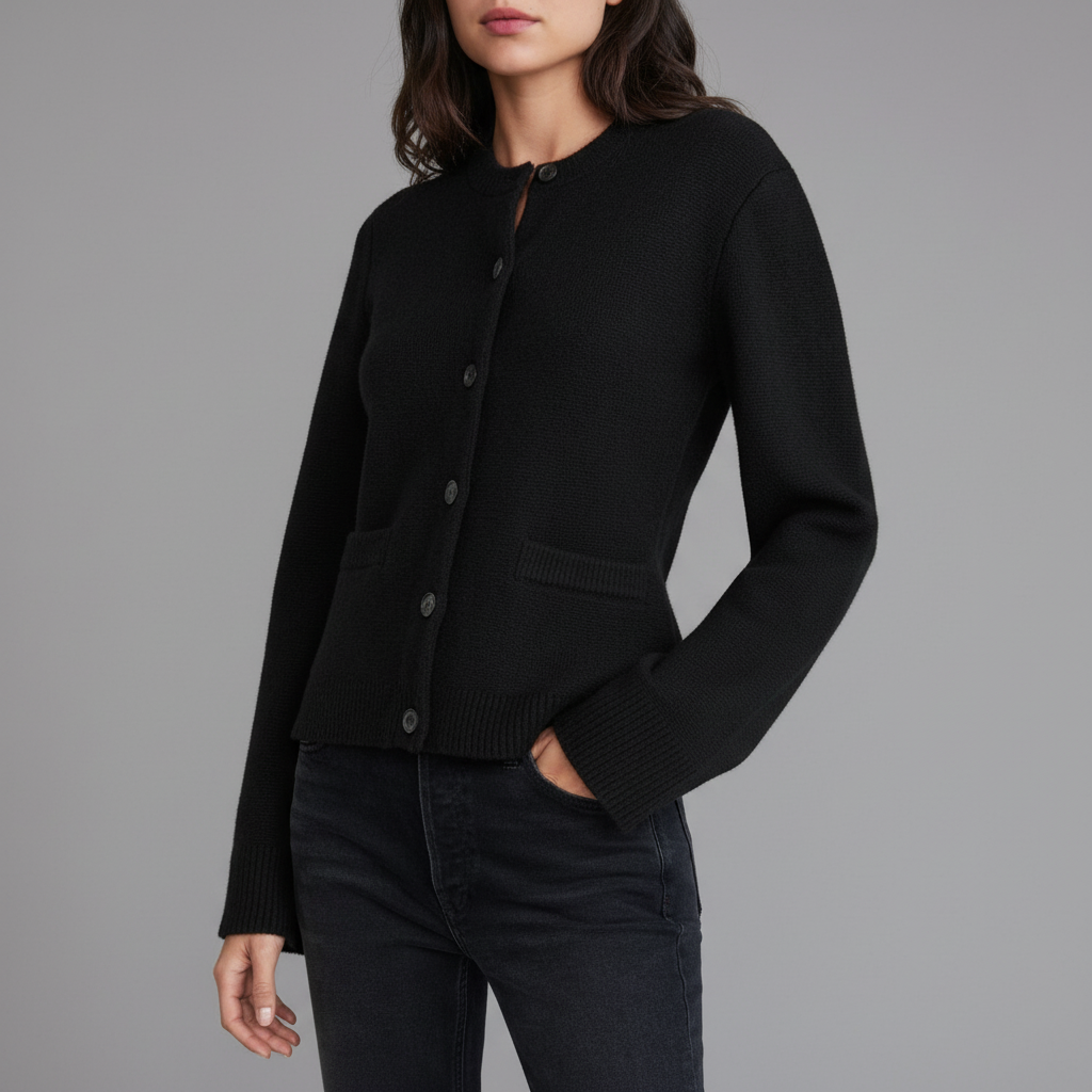 Celina Kardiganas - elegantiškas ir minkštas